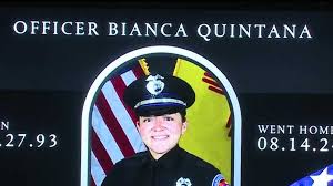 Funeral for Albuquerque Police officer Bianca Quintana