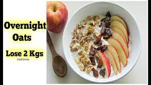 Try these 22 decadent and filling overnight oats recipes — all under 500 calories. Overnight Oats Lose 2 Kgs In 1 Week Apple Pie Overnight Oats Skinny Recipes For Weight Loss Youtube