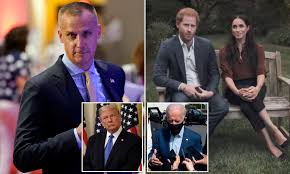 Prinz william arbeitet prinz harry feiert desired de from photos.desired.de harry (36) und meghan (39) nehmen abschied von prinz philip ( 99)! Outraged Senior Trump Campaign Advisor Disses Prince Harry And Meghan For U S Election Comments Daily Mail Online