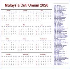 Persembahan dari artis kelantan serta artis muzik di seluruh kelantan. Cuti Umum Kalendar 2020 Malaysia