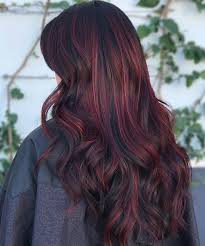 Black hair with chocolate brown highlights. It S Easier Than You Think To Get Cinnamon And Chestnut Highlights