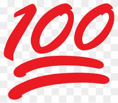 100 Emoji Png Clipart 432862 Pinclipart