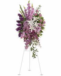 Sacred Garden Spray Calgary Flowers Delivery Funeral Flower Arrangements Funeral Flowers Casket Flowers