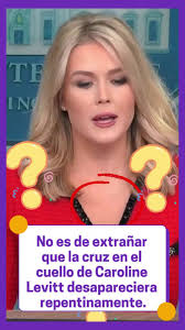 La misteriosa desaparición de la cruz de Caroline Levitt