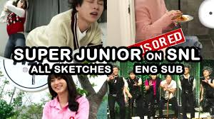 Start watching it for free today! Every Super Junior Sketch From Snl Korea In One Video For Your Convenience Youtube