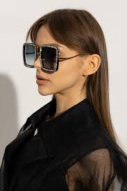 tortoiseshell rectangle Laurent sunglasses