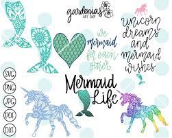 Free Free 331 Mermaid Unicorn Svg SVG PNG EPS DXF File