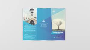 Tri Fold Brochure Mockup Trifold Brochure Brochure Brochure Design