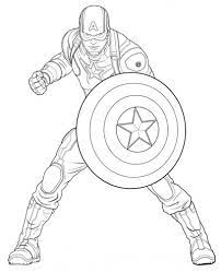 Each of these included free captain america coloring pages was gathered from around the web. Updated 50 Captain America Coloring Pages