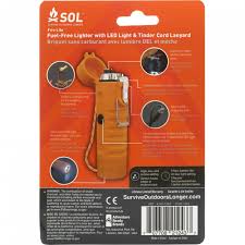 Sword lighter free fire butane gas cigarette lighter. Fire Lite Fuel Free Lighter