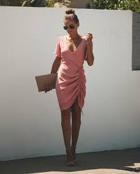 Party Favor Ruched Drawstring Dress Mauve Drawstring Dresses Mauve Dress Dresses