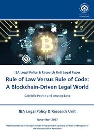 The apex court observed that the existence of bitcoin or any cryptocurrency is unregulated, but not illegal. Rule Of Law Versus Rule Of Code A Blockchain Driven Legal World