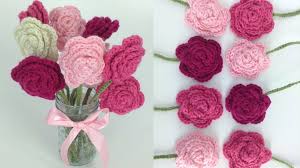 Como hacer flores de crochet para principiantes. Flores De Ganchillo Aprende A Disenarlas Y Usalas Para Decorar