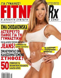 You can be anything you like! Ewa Chodakowska Fitnessrx Magazine October 2011 Cover Photo Greece