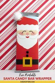 Totally free templates for you. Free Printable Santa Candy Bar Wrappers Scraplifters Com
