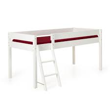 Lit Mi Haut Pour Enfant 90x200cm Snow Les Lits Enfants Les Meubles Pour Chambre Enfant Univers Des Enfants Mobilier De Salon Lit Mi Haut Alinea Lit Enfant