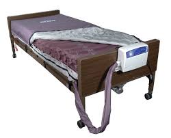 Drive Medical Med Aire Low Air Loss Mattress Replacement System With Alternating Pressure Dark Purple Comfort Mattress Air Mattress Medical Equipment Storage