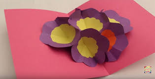 Make a birthday card in 30 minutes with a handmade pop up watercolor flower as a beautiful surprise! Make A 3d Flower Pop Up Card Make It And Love It