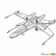 X-Wing Starfighter Coloring Pages - Coloring Home