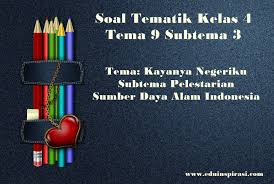 Mempersiapkan diri secara matang dan harus siap dalam memberikan pertanyaan Soal Tematik Kelas 4 Tema 9 Subtema 3