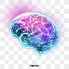 Glowing Brain Halftone Pattern Geometric Background Mosaic Patterns