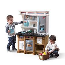 Special frying pan & pot activate sounds on stove burner These Are Such Popular Kids Toys Best Toys 2 Year Olds Step2 Lifestyle Custom Kitchen Playset Play Kitchen Sets Play Kitchen Custom Kitchen