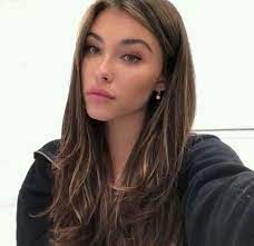 Annabella Adli Kullanicinin Madison Beer Panosundaki Pin Sac Kesim Modelleri Muhtesem Sac Uzun Katli Sac