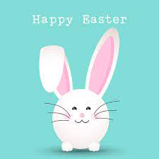 Sometimes, it is hard for me to tell! Easter Background With Cute Bunny 204345 Download Free Vectors Clipart Graphics Vector Art