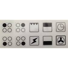 4.5 out of 5 stars. Cooker Oven Stove Range Hob Stickers Symbols Replacement Labels Knob Decals Amazon Co Uk Large Appliances