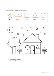 Download and print preschool shapes worksheets for kids. Colors Shapes Numbers English Esl Worksheets For Distance And Colorsshapesnumbers Fun Shapes And Colors Worksheets Worksheets Fun Games For Third Graders Math Assistance Simple Math For Children Free Minute Math Worksheets Math