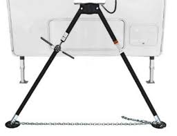 A king pin stabilizer can also be used together with a king pin lock to provide an increased theft deterrent. Bal 25030 Deluxe Bipod King Pin Stabilizing Jack With Extensions