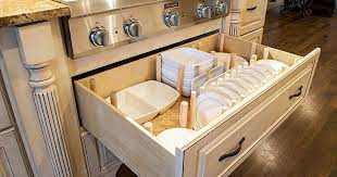 Kitchen drawer organizers come in many different forms and their role is to keep the contents a dish pantry can often turn out to be a practical idea. How To Dish Drawer Organizer Queen Bee Of Honey Dos