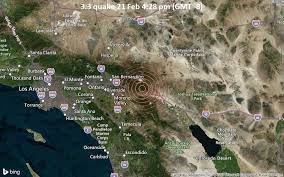 Magnitude 3 3 Earthquake Strikes Near Banning Riverside County California Usa Volcanodiscovery