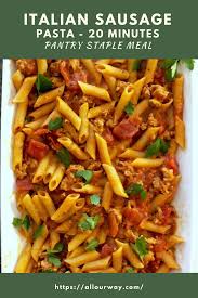 Pin On All Our Way Pasta Recipes