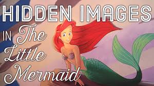 There are a couple of stories about why the castle spire was drawn in such a manner. Hidden Images And Messages In Disney S The Little Mermaid Reelrundown
