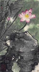 xie zhiliu red lotus flowers birds sotheby s hk0459lot6s23cen art painting lotus painting