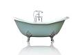 Vintage clawfoot bathtub