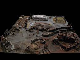 Board Orks Scenery Ork Terrain Territory Orks Warhammer 40 000 Territory Orks Gallery Warhammer Terrain Wargaming Terrain 40k Terrain