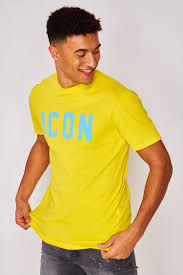 Maybe you would like to learn more about one of these? T Shirt Jaune Icon Bleu Brentiny Paris