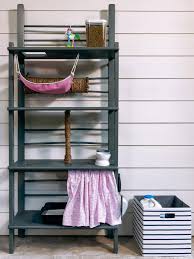 Photos and products used are listed as well! Diy Cat Tree Turn A Shelving Unit Into A Custom Cat Tower Hgtv