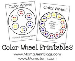Color Wheel Printables Color Wheel Preschool Colors Art Education Elementary