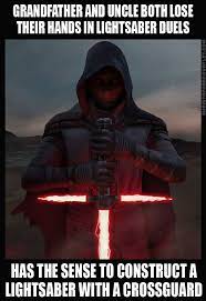 Kyloren Theforceawakens Starwars Starwarsmemes Kylorenlightsaber Star Wars Humor Star Wars Memes Star Wars Universe