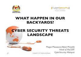 Cyber threats are an evolving danger to organizations, employees, and consumers. What Happen In Our Backyards Cyber Security Threats Landscape By M