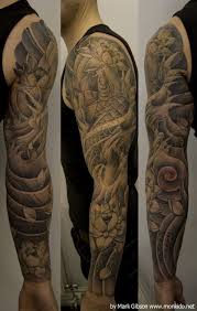 Black And White Realism Koi Tattoo Japanese Black And Grey Tattoo Sleeve With A Nice Lotus Flower On The Bottom Half As Well As T Grey Tattoo Black And Grey Tattoos Sleeve Black And Grey Tattoos