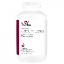 Vitamin d3 helps the body absorb dietary calcium while vitamin k2 helps support bone mineralisation. Calcium Citrate Chewable 500mg 3 Flavors Bariatric Advantage Inc