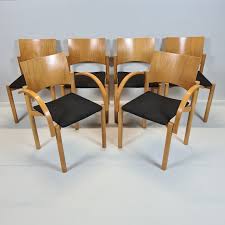 Beech Wood Stackable Dining Chairs By Casala 1980s 142626 In 2020 Stackable Dining Chairs Dining Chairs Teak Chairs