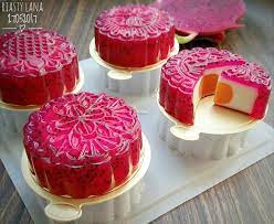 Cara membuat puding buah naga. Puding Mooncake Buah Naga Merah By Riasty Lana Langsungenak Com