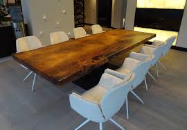 See more ideas about trendy dining room, foosball tables, game room. Contemporary Dining Table Kauri Unik Solid Wood Steel Stainless Steel