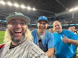 Its up to Marc…but we have been planting the seeds to invite Marc to throw  out the ceremonial first pitch at the home opener!￼ I would love to see him  striding to