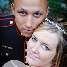 United States Marine Sergeant T. Worley and his wife J Worley. “I DO” Share  your Veterans Day photos here >>>  https://www.kctv5.com/2025/11/11/share-your-photos-so-we-can-salute-our-veterans/